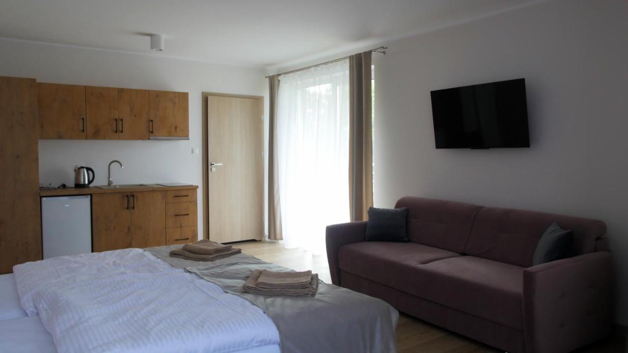 Wenecja Polnocy Apartman Łeba Kültér fotó