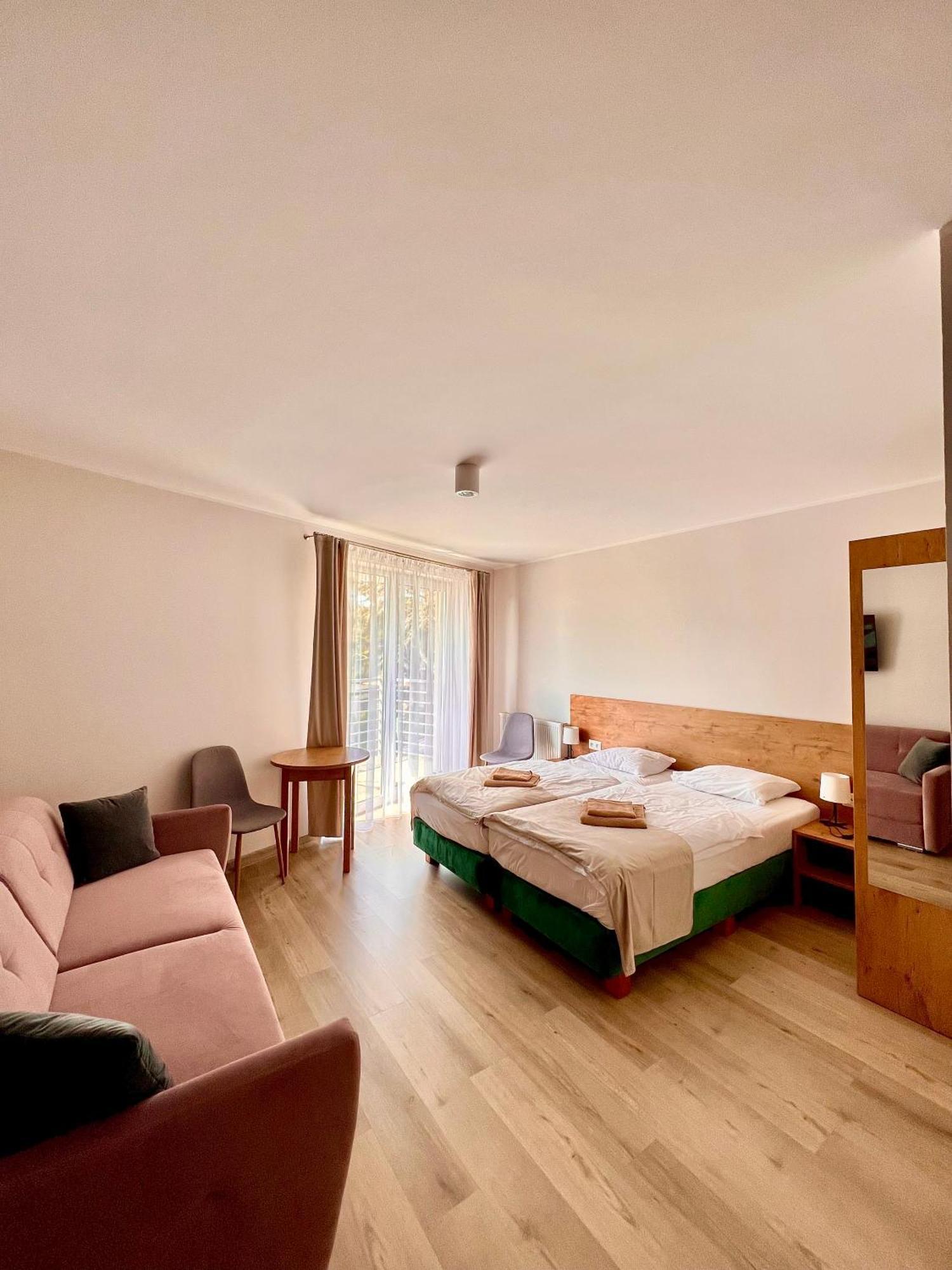 Wenecja Polnocy Apartman Łeba Kültér fotó