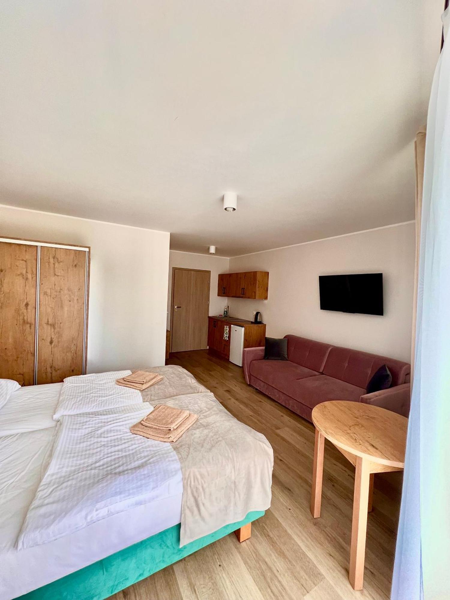 Wenecja Polnocy Apartman Łeba Kültér fotó