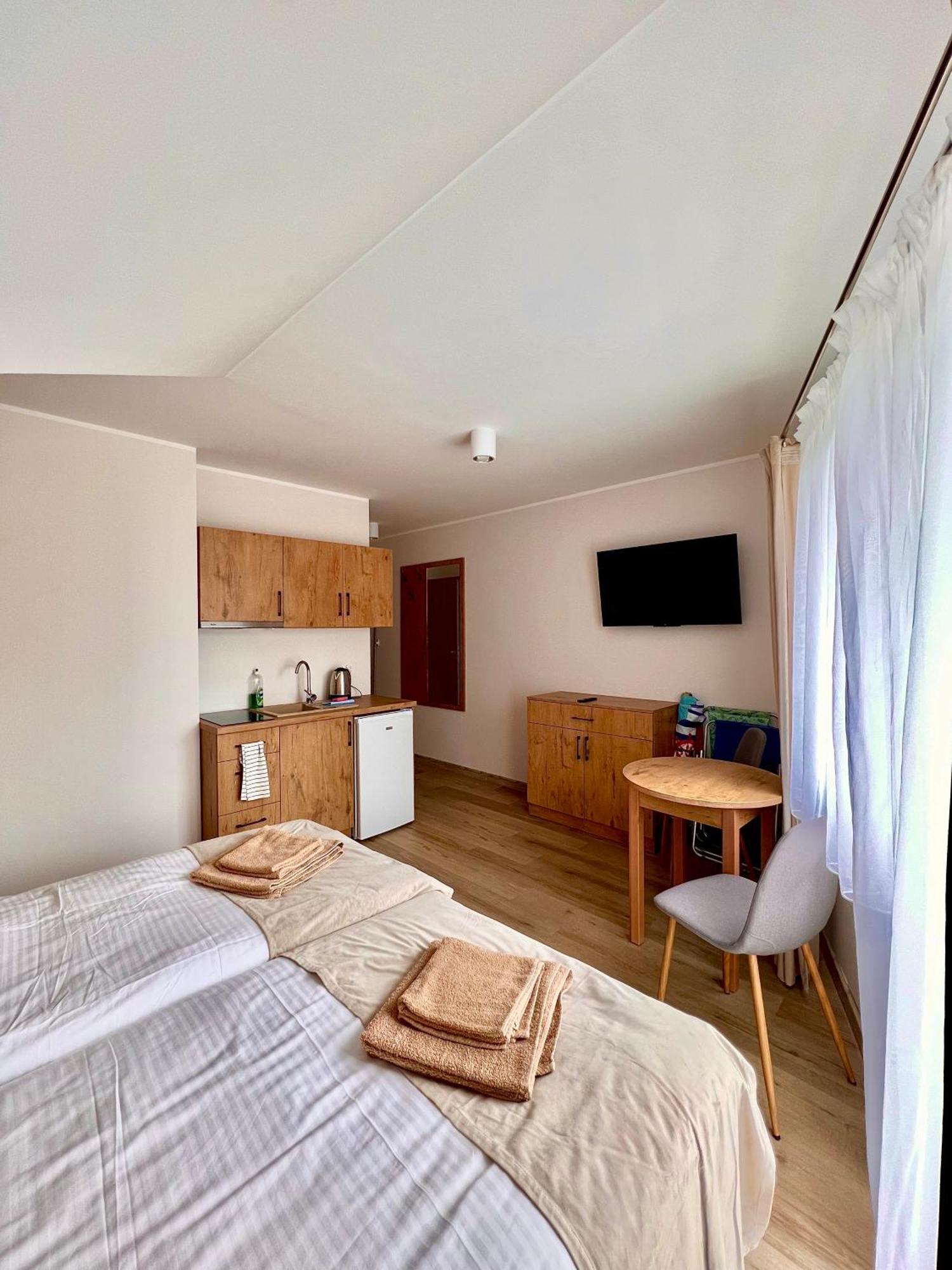 Wenecja Polnocy Apartman Łeba Kültér fotó