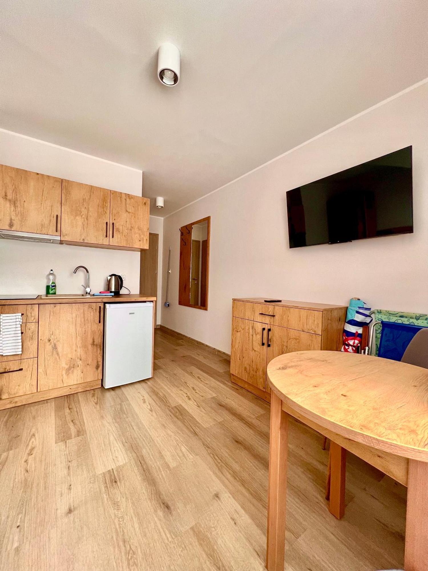 Wenecja Polnocy Apartman Łeba Kültér fotó