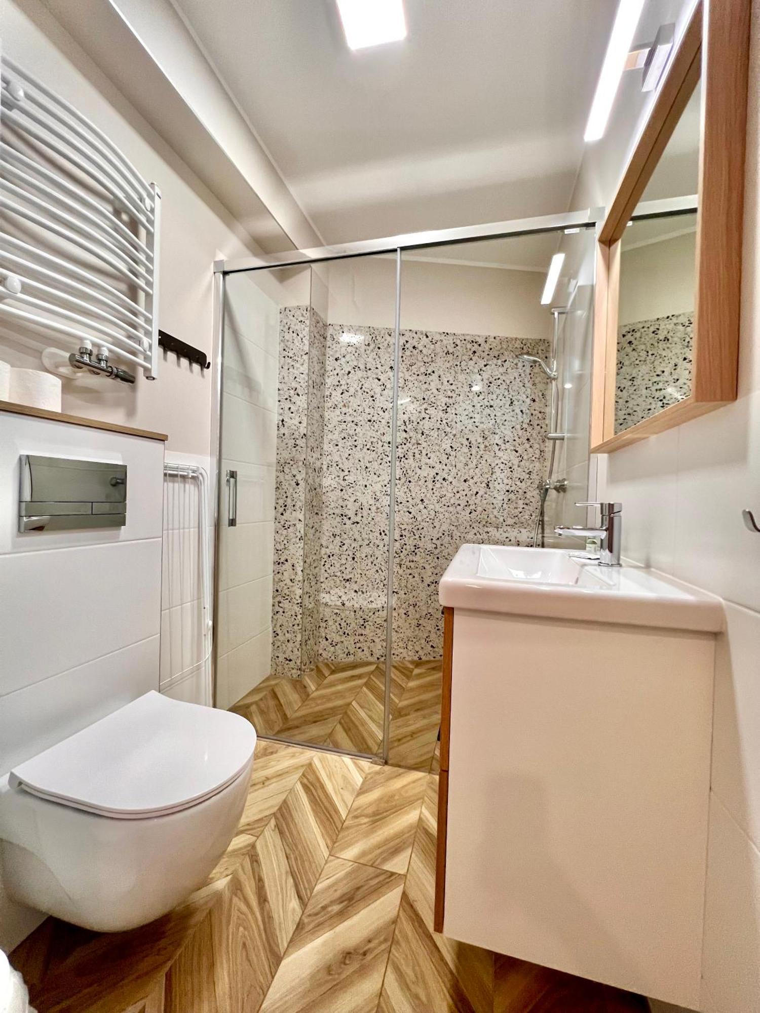 Wenecja Polnocy Apartman Łeba Kültér fotó