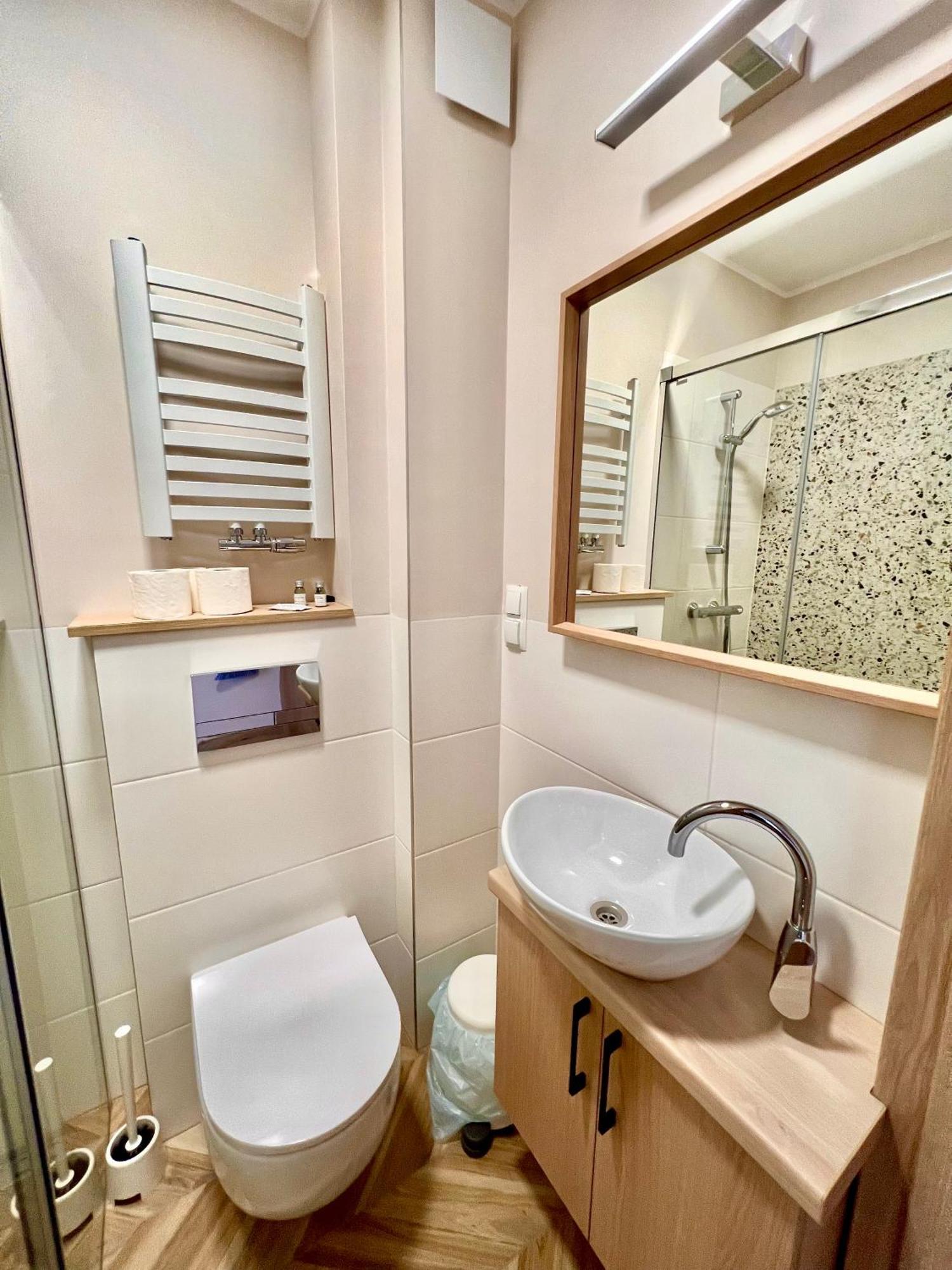 Wenecja Polnocy Apartman Łeba Kültér fotó
