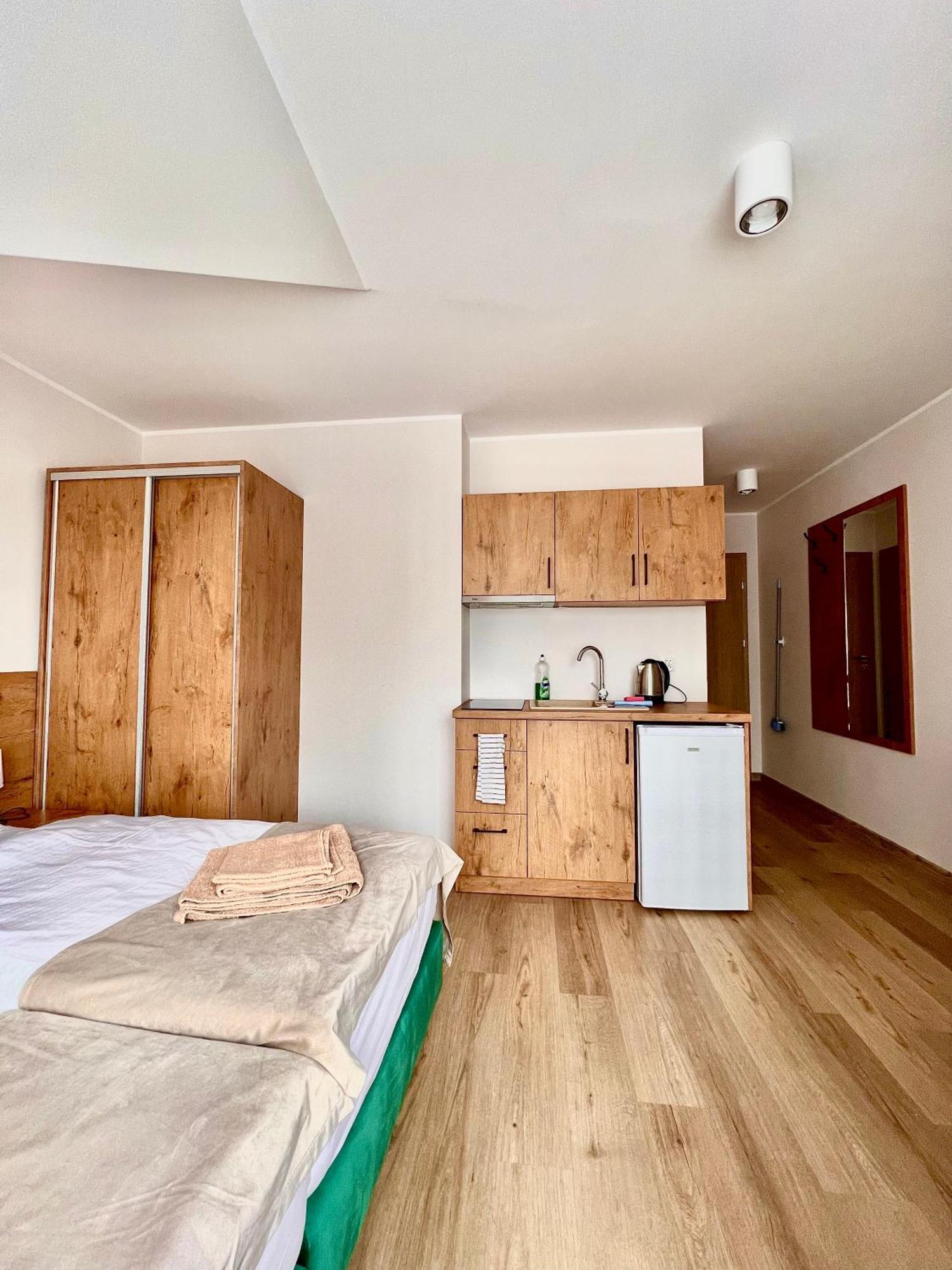 Wenecja Polnocy Apartman Łeba Kültér fotó