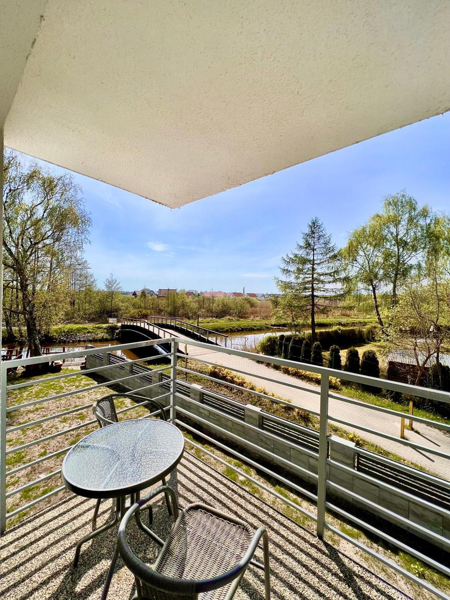 Wenecja Polnocy Apartman Łeba Kültér fotó